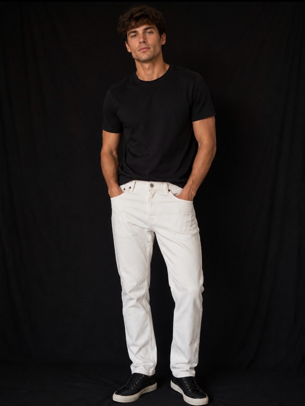 Levi’s 501 Men’s White Straight Leg Button Fly Jeans Size 32 X 34